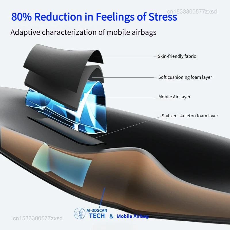 Mijia Dreamlight 4S Eye Mask Sleep 3D Stereoscopic Sleep Aid for Men Women Adult for Sleeping Block Out Light Travel Blindfold Mi Fans Household Appliances Store