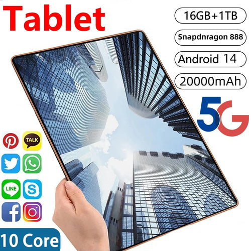 2025 New Original Global Tablet Android 14 Pad 15 Pro 22GB + 2TB Snapdragon Gen2 Tablet 5G Dual SlM Card WIFI HD 4K Mi Tablet Original Table Store