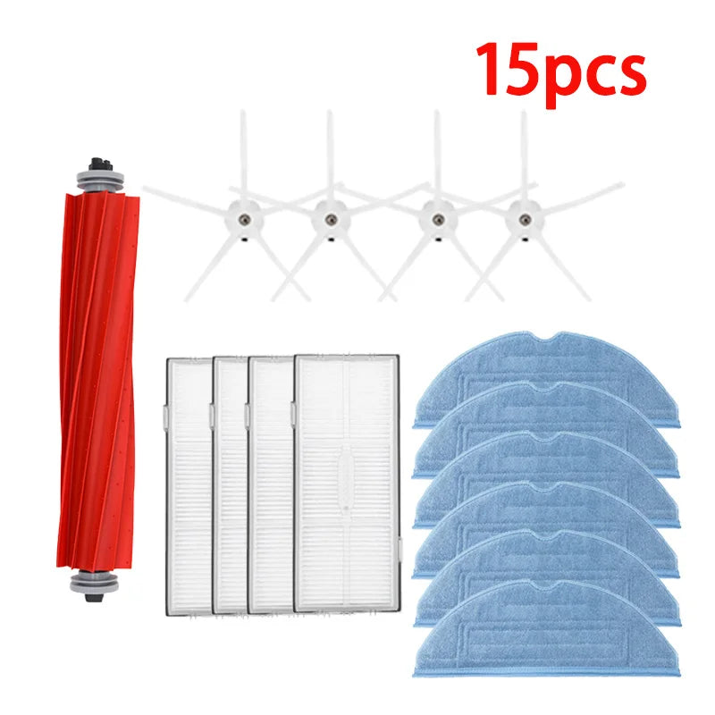 Roborock S7 S70 S75 S7Max S7 maxv ultra T7S Plus S7 pro ultra Accessories Main Brush Hepa Filter Mops Robot Vacuum Cleaner Parts 1-1 Vacuum cleaner Parts Store