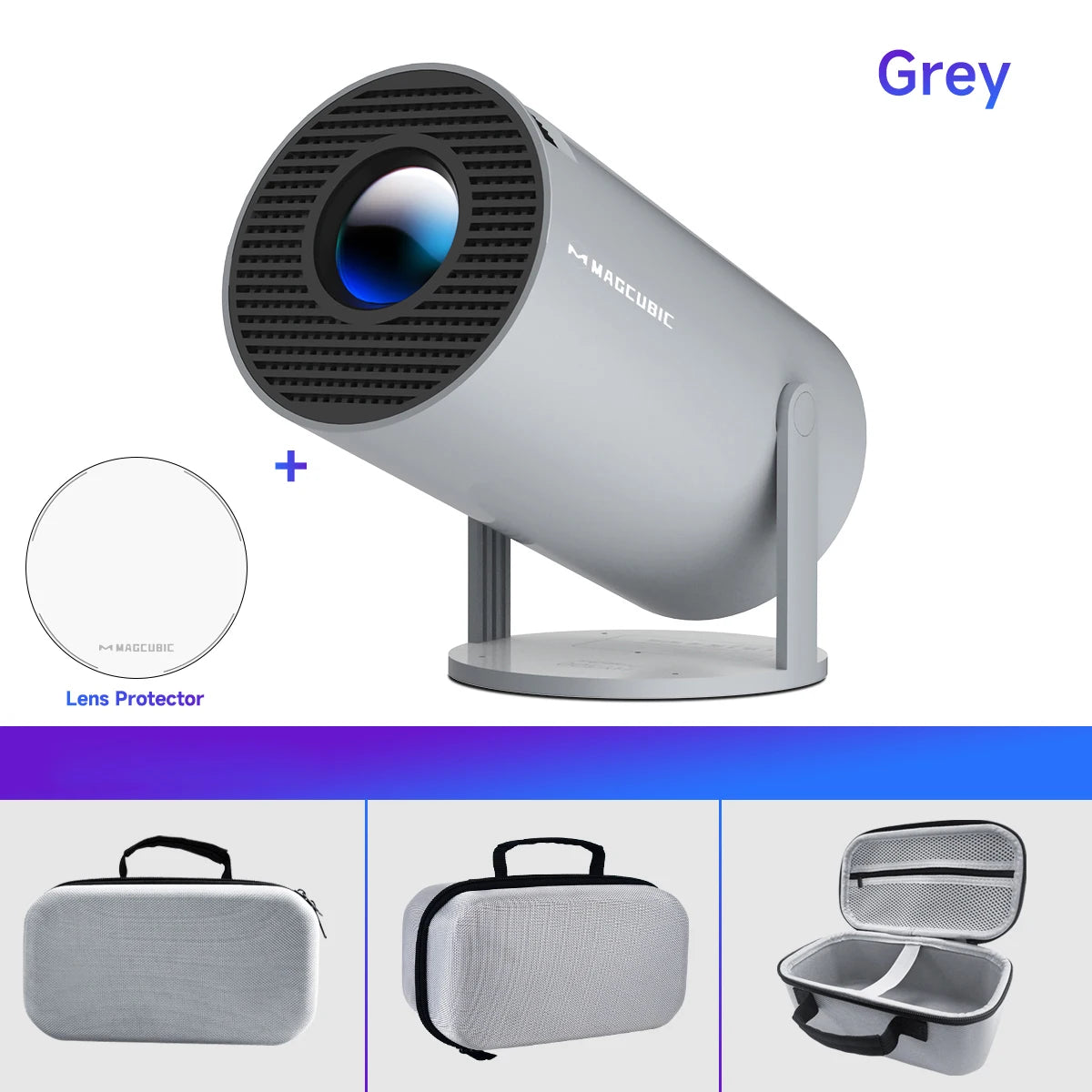 Magcubic Projector HY300 Pro 4K Android 11 Dual Wifi6 290ANSI Allwinner H713 BT5.0 1080P 1280*720P Home Cinema Outdoor Projetor Magcubic Flagship Store Store