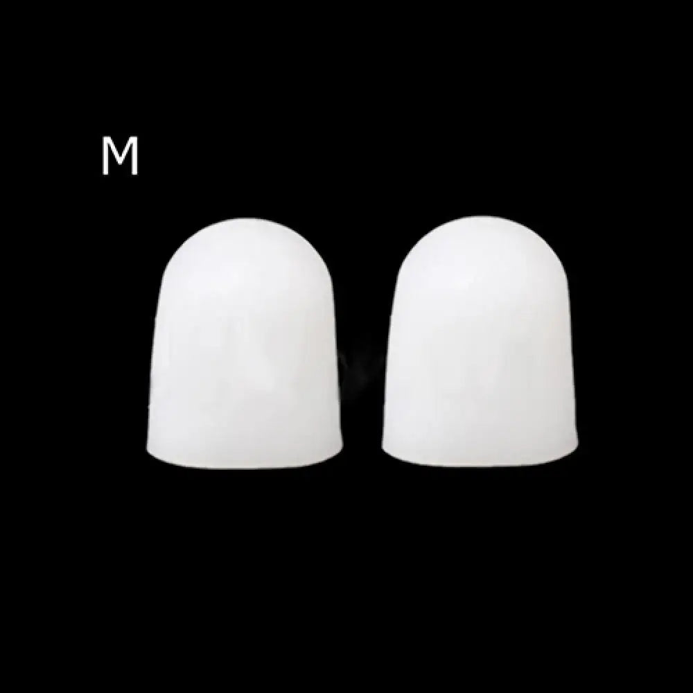 1Pair Soft Silicone Toe Caps Blisters Corns Pain Relief Foot Care Caver Cap Silicone Toe Gel Protector Sleeve Tubes Ingrown
