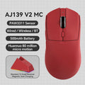 AJAZZ AJ139 V2 MC/AJ139 PRO Wireless Gaming Mouse PAW3311/PAW3395 Sensor 12000DPI/26000DPI 500mAh Bluetooth Mouse Gamer For PC Ajazz Global Official Store