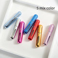 1/3/5/10pcs travel Leak portable mini perfume bottle with Bottom Fill Function aluminum refillable 5ml spray bottle Jasibadan Store Store