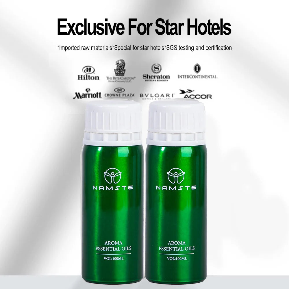 Namste 100ML Ritz Carlton Hotel Essential Oil Hotels Home Air Freshener Pure plant essential oil Free 3 Pieces Of 5ml Samples NAMSTE Official Store