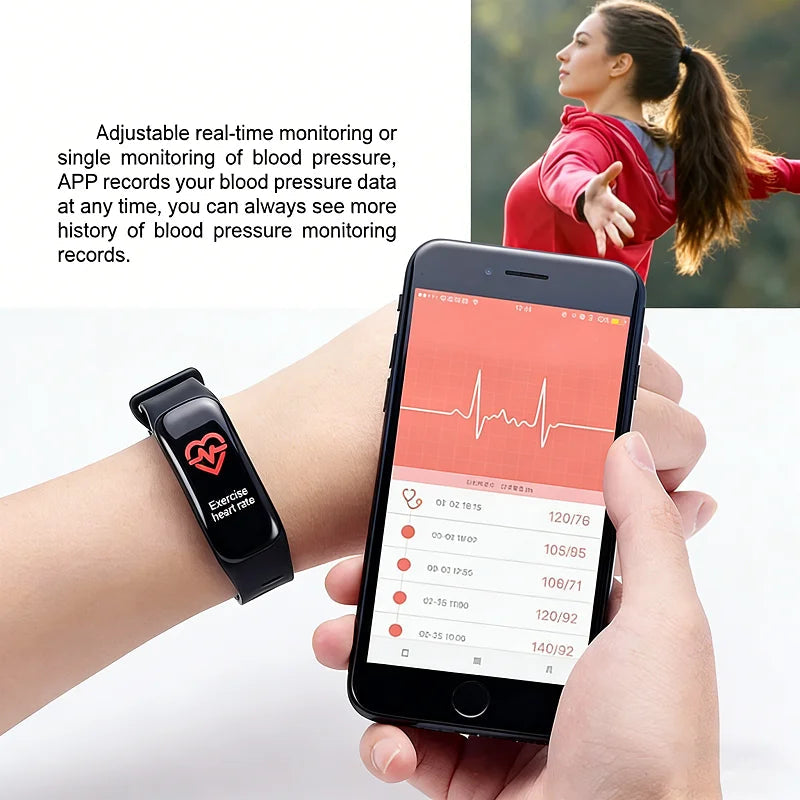 Lenovo C1 Plus Smart Watch Bluetooth Step Counting Sports Bracelet Fitness Tracker Heart Rate Blood Pressure Sleep Men Women Tarrot DigitaL Store