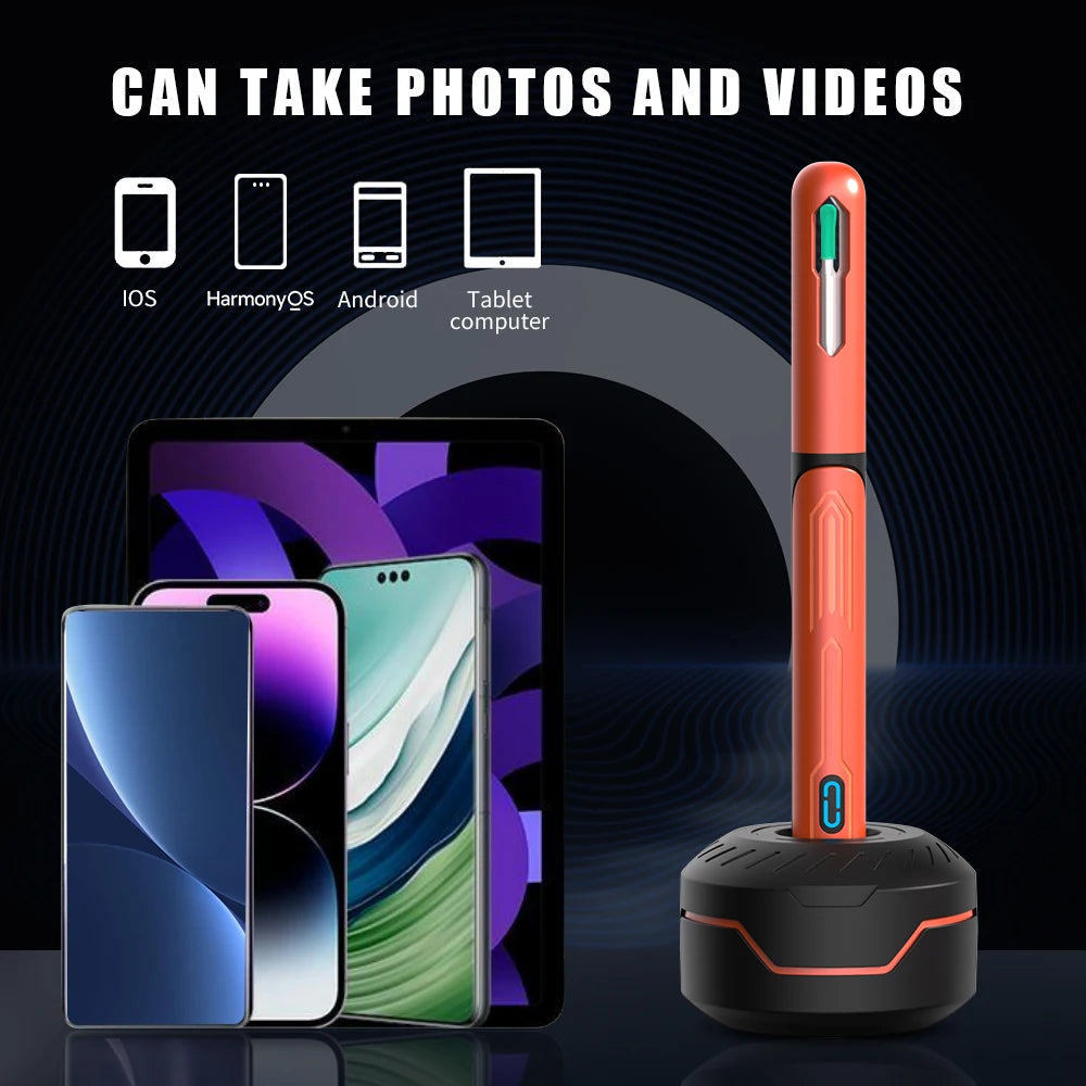 Ear Cleaner with camera Set Ear Sticks Otoscope USB C Charging Endoscope Wax Removal Tool Earpick MIni Camera Ear Cleaning Set Healthy Care Manufacturer Store