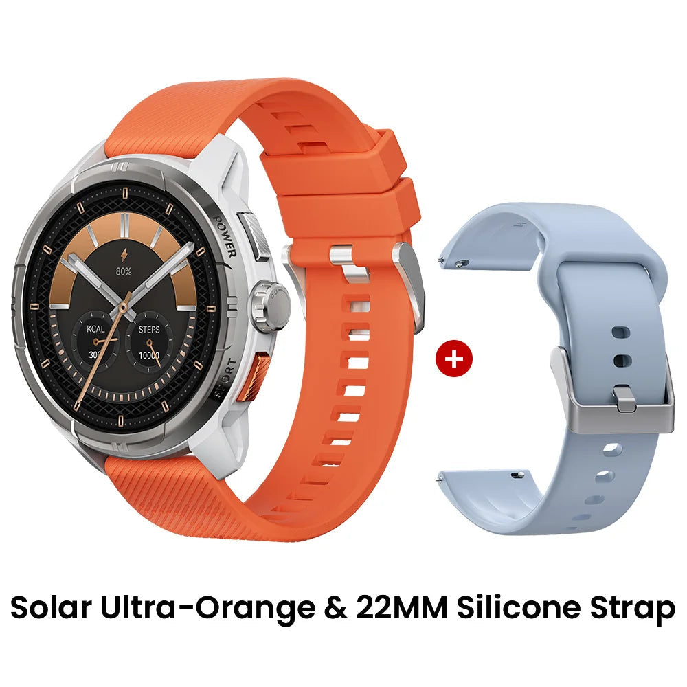 HAYLOU Solar Ultra GPS Smartwatch 1.6” AMOLED Display 5ATM Waterproof Built-in GPS Bluetooth Phone Calls Sports Smart Watch Haylou Official Store
