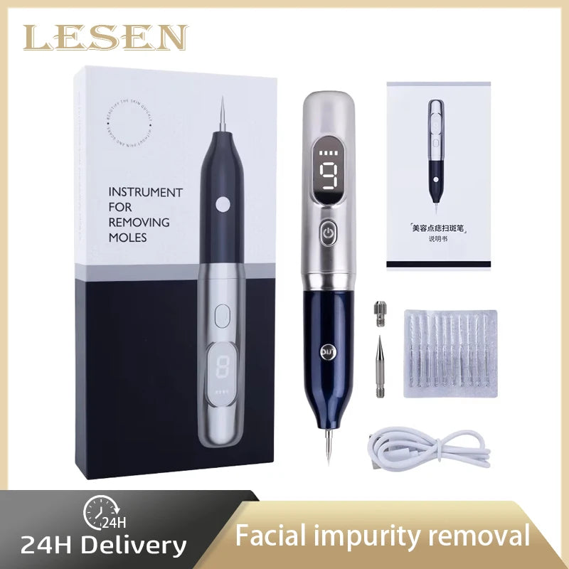 Laser Plasma Pen For Mole Dark Spot Freckle Nevus Wart Skin Tag Pimples Tattoo Removal Skin Face Care Beauty Machine Papilloma LESEN Tech Store