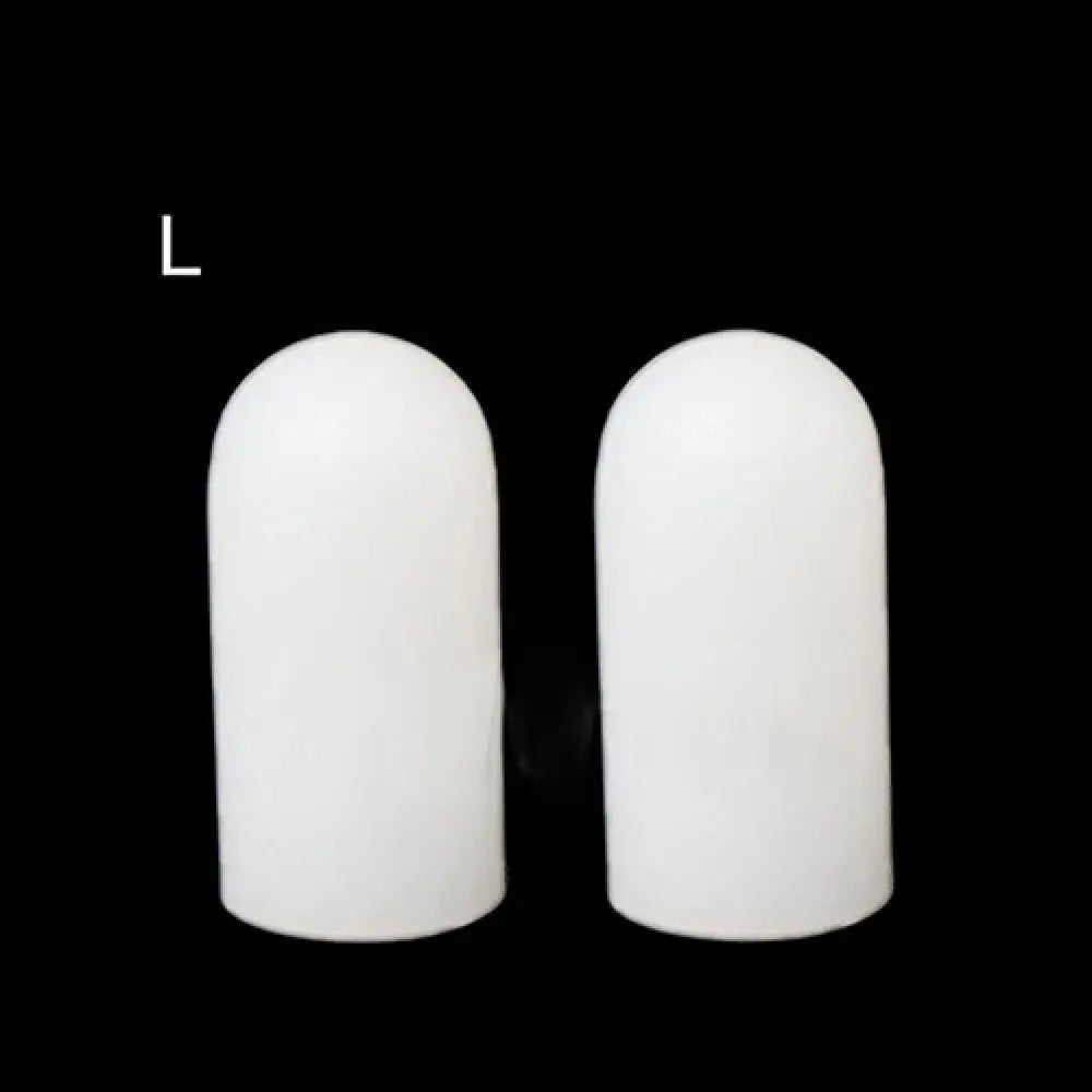 1Pair Soft Silicone Toe Caps Blisters Corns Pain Relief Foot Care Caver Cap Silicone Toe Gel Protector Sleeve Tubes Ingrown