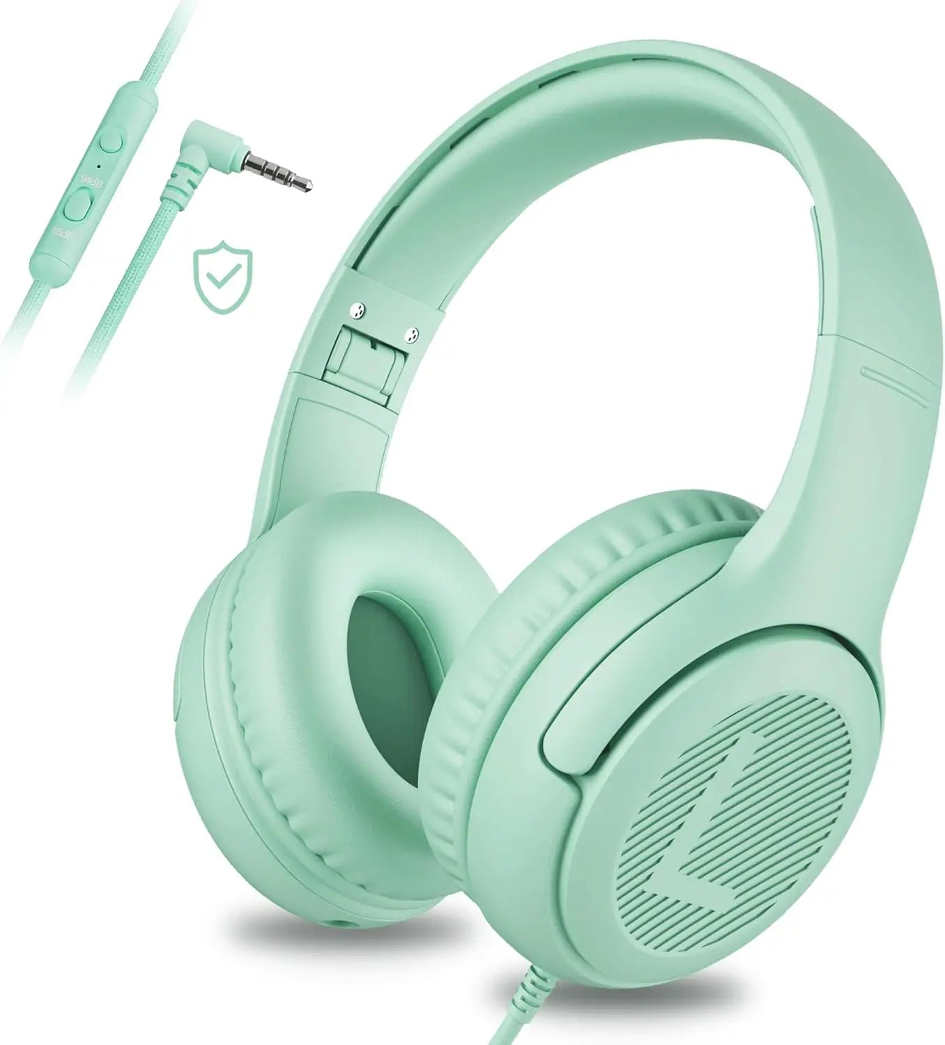 1/2/3Pcs AWATRUE AT2 Kids Headphones Wired Toddler Headsets with Mic Over-Ear Headphone Foldable on-Ear Design for PC,Laptop NUBWO Audio Store