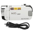 D90 1080P 16MP Digital Camera 2.4 Inch Rotatable Screen Camcorder 16X Zoom HD Video Recorder with Fill Light new Shop1103677655 Store