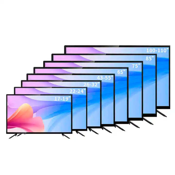 Wholesale Price 4K Android Smart TV 50 55 65 75 85 Inch Custom Logo OEM Unbreakable LED TV HD Definition Roc's Smart Home Appliances Store