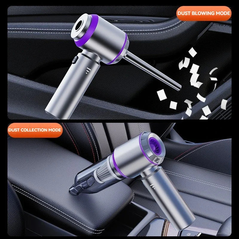 Car Vacuum Cleaner High Power Portable Handheld Wireless Brushless Motor Cleaning Machine Powerful Air Duster for Home Appliance ELECS A Store