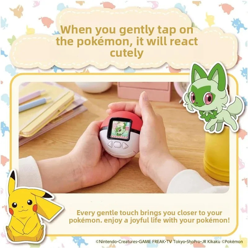 Pokemon Poké Ball Pocket Monster 6th Generation Pikachu Cyber Pet Game Console V4 V5 V6 Model Toy Gifts In Stock ARTSWIFT TOY Store