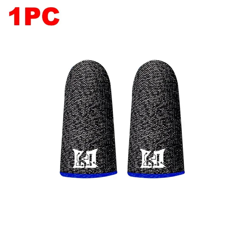 1/3/5 Pairs Mobile Game Fingertip Gloves For PUBG Sweatproof Anti-slip Touch Screen Finger Sleeve Breathable Gaming Finger Cover 3C Kanlennys Store