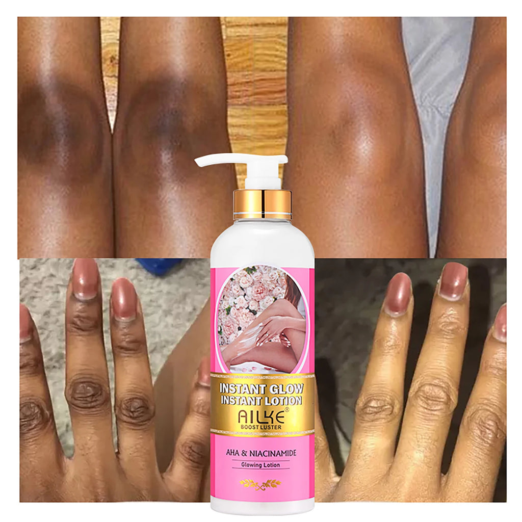 AILKE Natural Skin Brightening Set, Clean Darkness, Acne, Stains, Moisturize, Lightening, Smooth, Improve Rough and Dry Skin