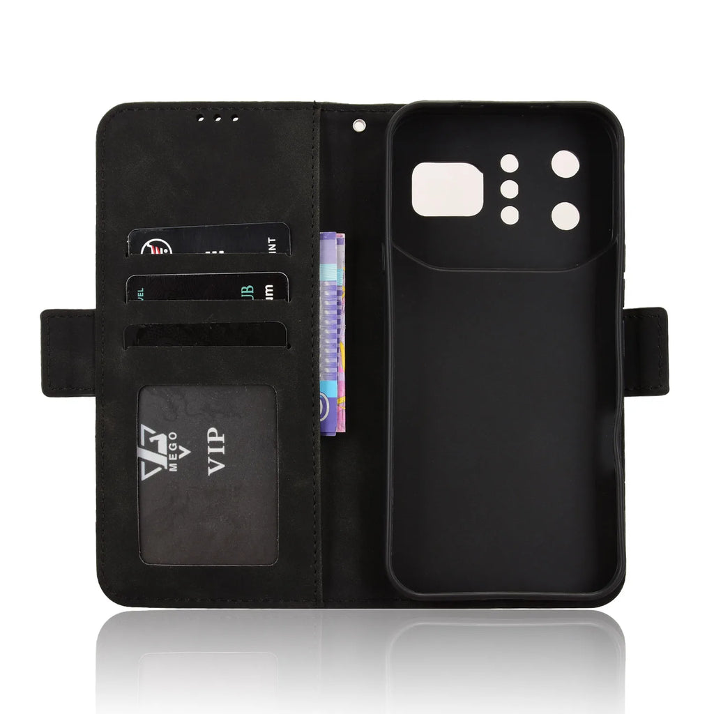 Leather Case For Infinix Note 60 Ultra 5G，X6877 Strong Magnet Case Flip Magnetic Wallet Flip Cover Baili Store
