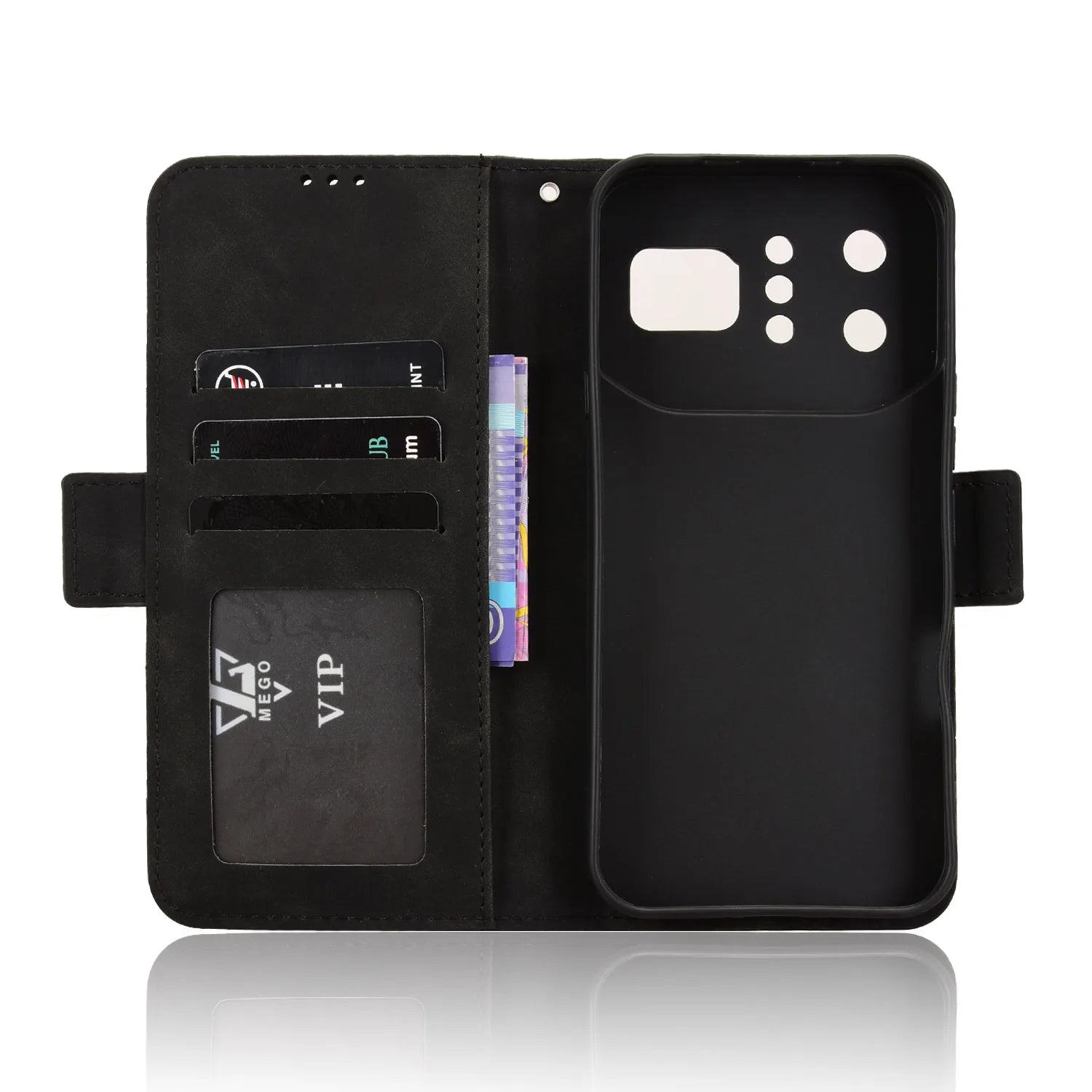 Leather Case For Infinix Note 60 Ultra 5G，X6877 Strong Magnet Case Flip Magnetic Wallet Flip Cover Baili Store