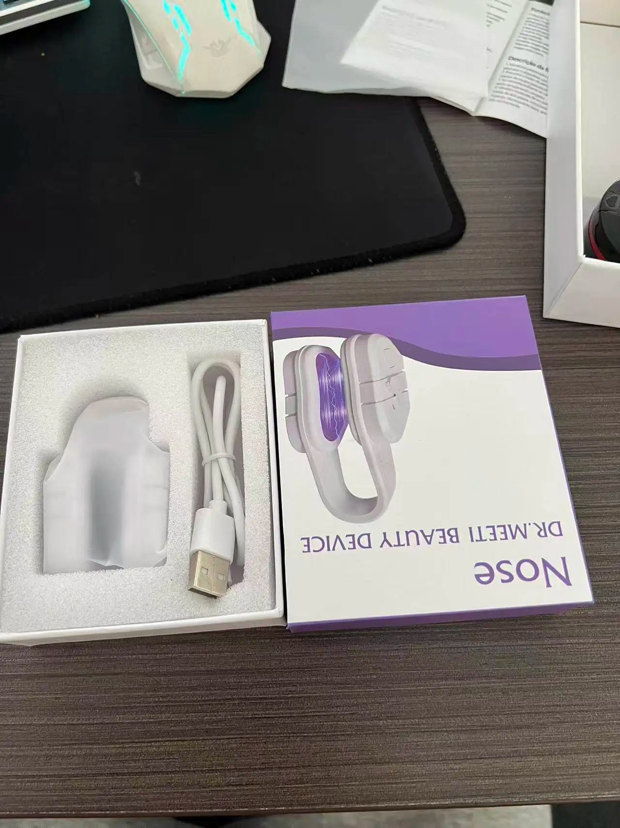 Nose Up Lifting Shaping Shaper Beauty Nose Slimming Massager EMS microcurrent massager China Wholesale Direct Store