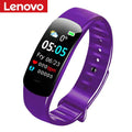 Lenovo C1 Plus Smart Watch Bluetooth Step Counting Sports Bracelet Fitness Tracker Heart Rate Blood Pressure Sleep Men Women Tarrot DigitaL Store
