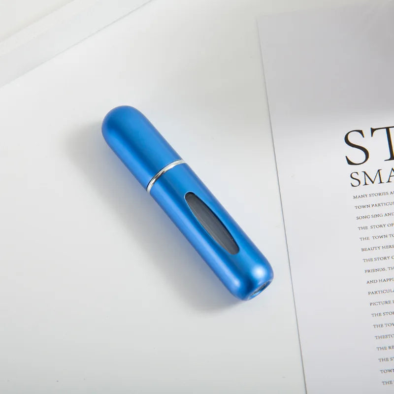 1/3/5/10pcs travel Leak portable mini perfume bottle with Bottom Fill Function aluminum refillable 5ml spray bottle Jasibadan Store Store