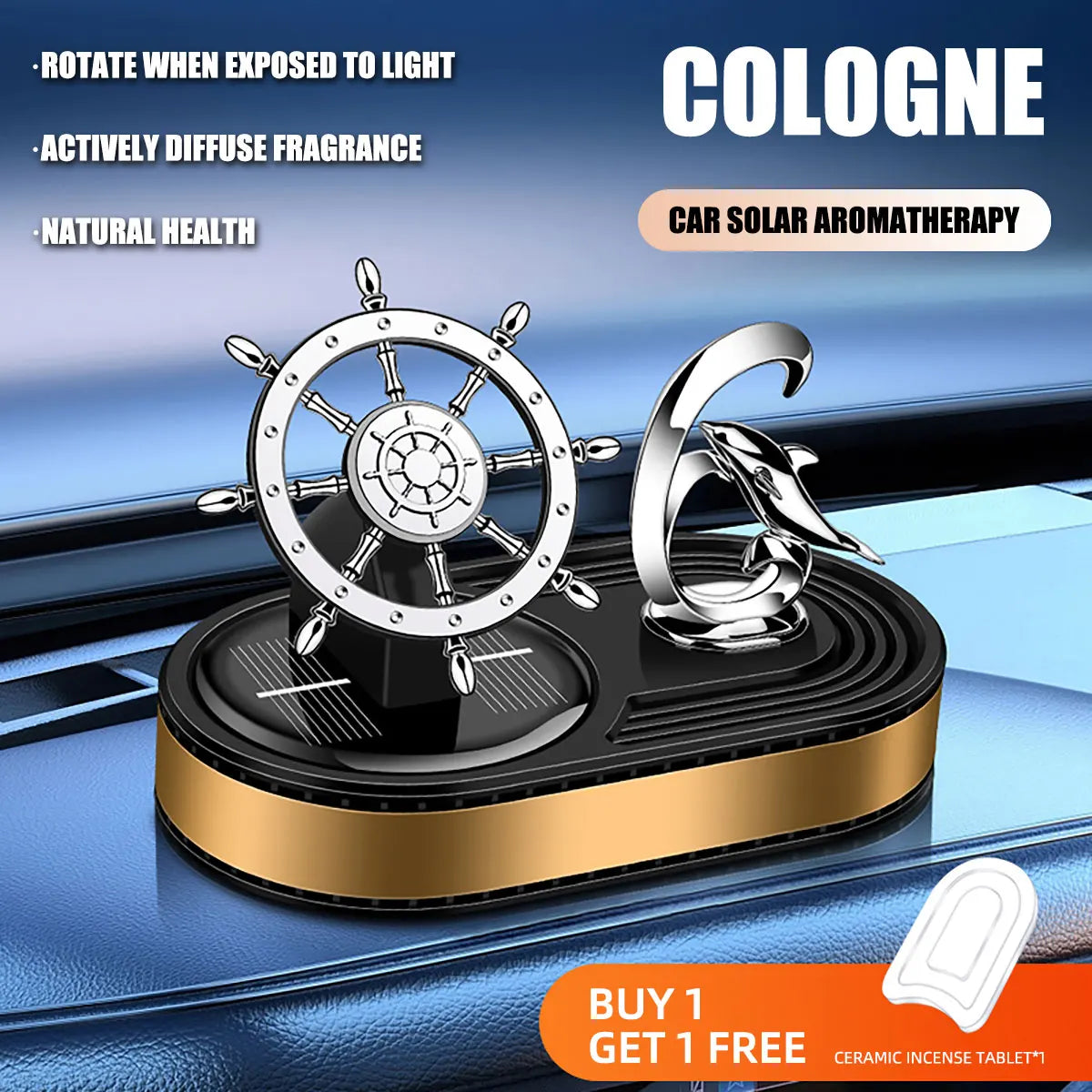 Car Interior Fragrance Helmsman model Ship Anchor Dolphin Style Perfume Decorations Car Freshener Long term fragrance holding KEVANLY VIP Store