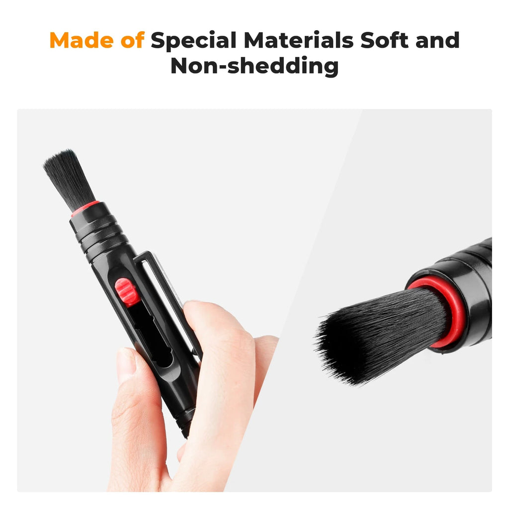 K&F Concept 1pc 3pcs Soft Brush Lens Cleaning Pen For DSLR Cameras And Electronic Screen Cleaner Keyboard Cleaning Tool ST DIGITAL Store