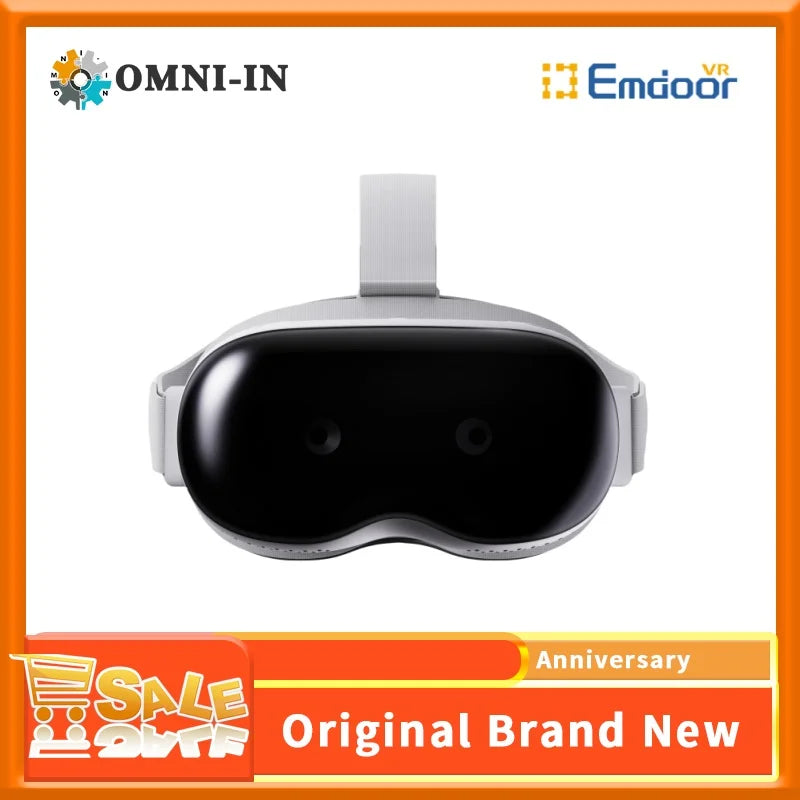 Emdoor All-in-one Vr Ar Mr Device 4k 72hz/90hz 6dof 105 Fov Spatial 4 Glasses VR Omni-in Tech Store