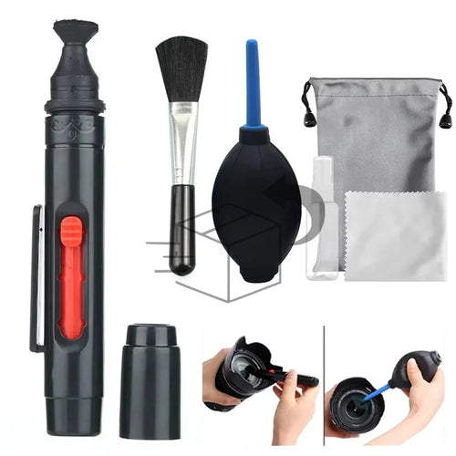 6 In 1 DSLR Lens Camera Cleaner Kit Digital Camera Sensor Cleaning Kits DSLR DV Cameras Clean Set For Sony Fujifilm Nikon Canon Mosizave Accessories Store
