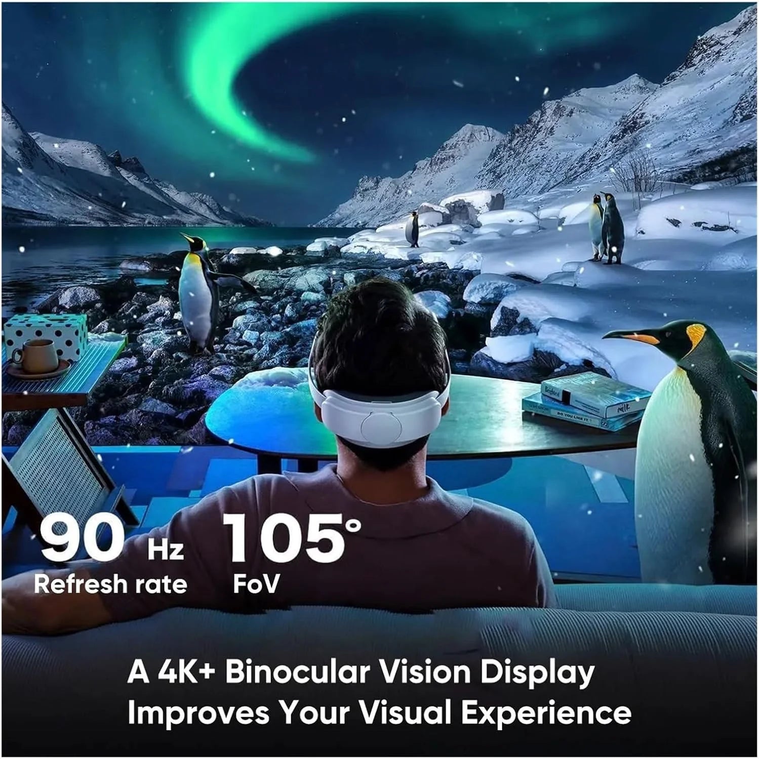 New VR MR Headset 3D Wireless VR Glasses 6DOF Virtual Reality 4K Display for Steam Games All-in-one Headset WeaveTech Smart Device Global Store