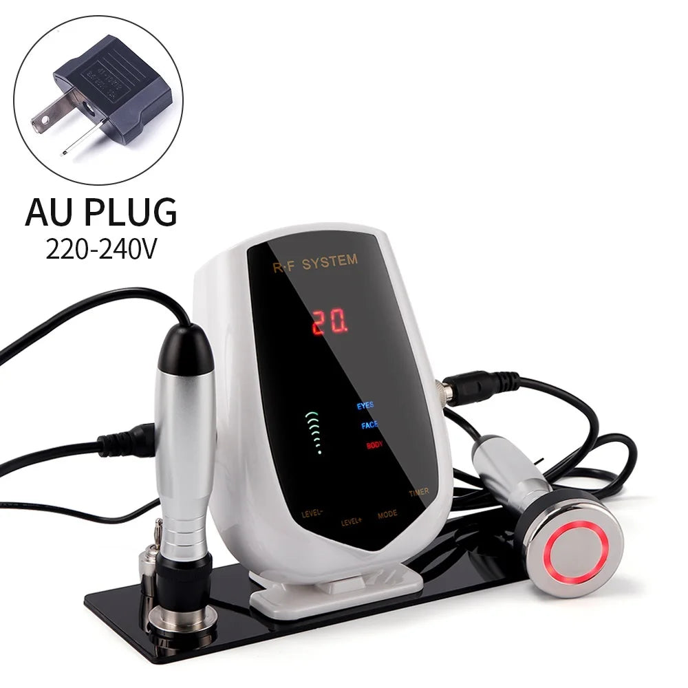 5MHz RF Tripolar Beauty Face&Eye&Body Radio Frequency Device Skin Rejuvenation Tightening Lifting Eye Bags Wrinkles Removal foreverlily Store