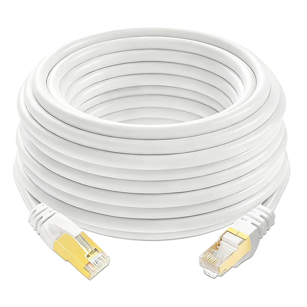 0.5/1/2/3/5/10/15/20/30/50M Cat6 Ethernet Cable RJ45 UTP 1000Mbps Network Cord LAN Wire Internet Lead Cord Router Computer Cable AetherCables Store