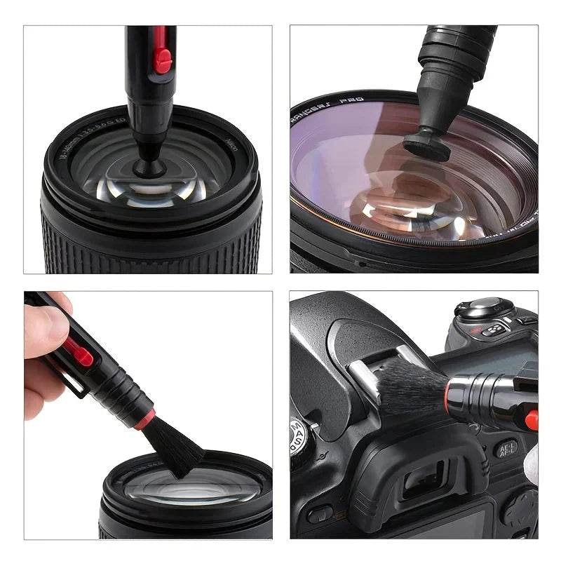 6 In 1 DSLR Lens Camera Cleaner Kit Digital Camera Sensor Cleaning Kits DSLR DV Cameras Clean Set For Sony Fujifilm Nikon Canon Mosizave Accessories Store