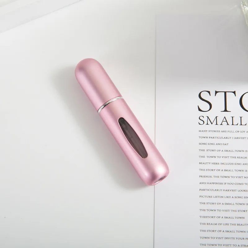 1/3/5/10pcs travel Leak portable mini perfume bottle with Bottom Fill Function aluminum refillable 5ml spray bottle Jasibadan Store Store