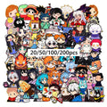 20/50/100/200pcs Random Mix Wholesale Anime Enamel Pins Set Brooches Badges Collection Gifts Cosplay Accessories