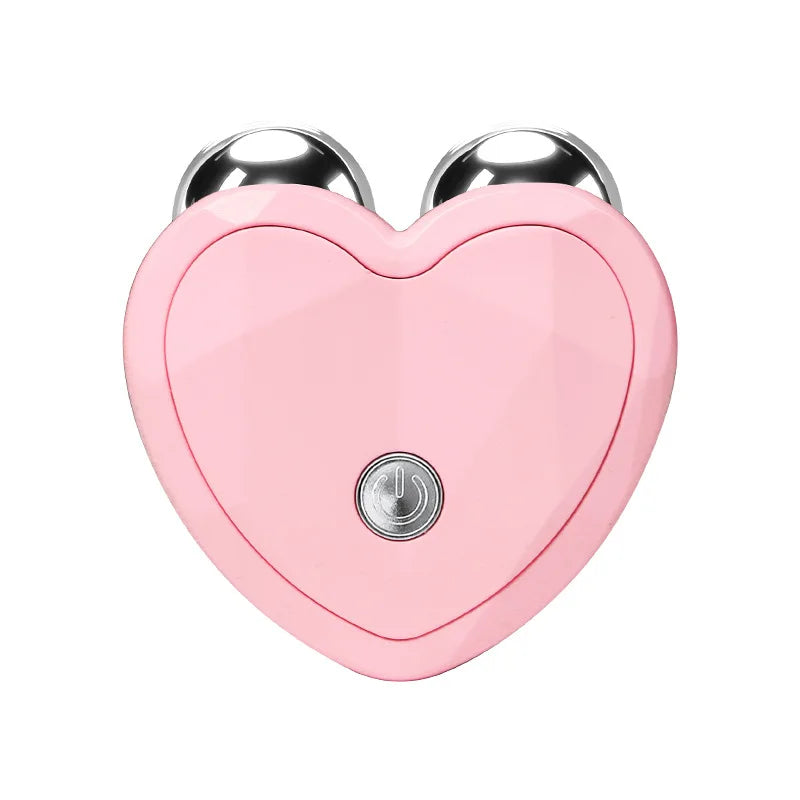 3D Microcurrent Electric Face Massager Lift Roller Mini Facial Lifting Device Sonic Vibration Skin Tighten Massage Beauty Care KEMOKO Beauty Store