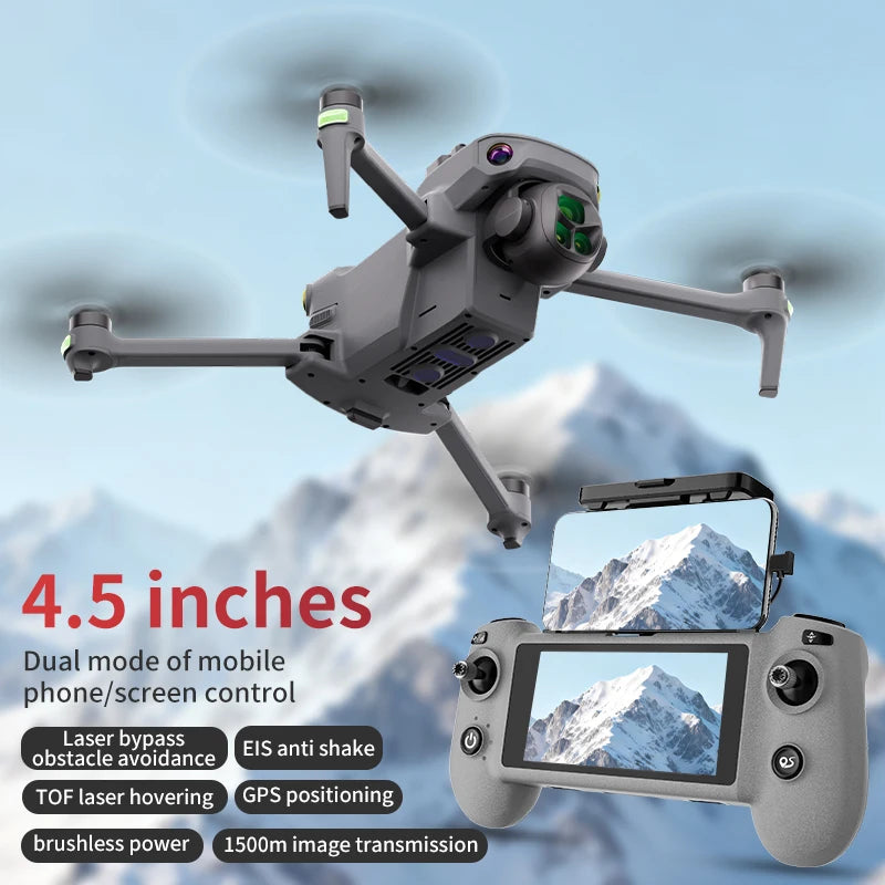 2026NEW 4K Touchscreen Remote Control Drone TOF Hovering Movie Grade Aerial Photography K7 Tech Pulse Store