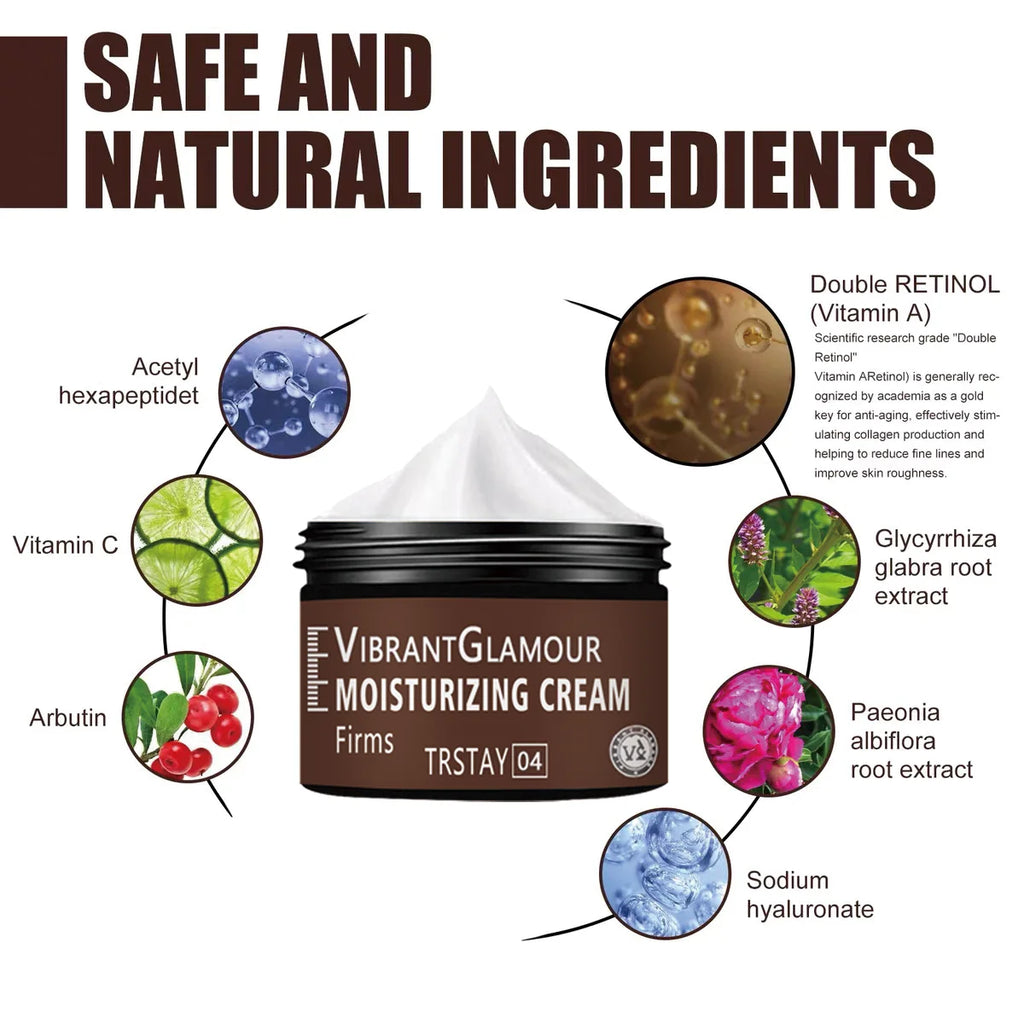 Retinol Face Cream Anti-Aging Remove Wrinkle Firming Lifting Whitening Brightening Moisturizing Cream Facial Skin Care TRSTAY Cream Store