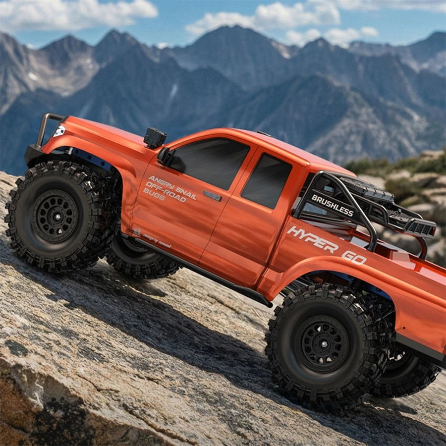 MJX H8E 1:8 RC Car Brushless 4wd HYPER GO H8E 25km/h Off Road Climbing Car with High Low Speed Differential Lock Adults Toys Global Remote Control Franchise Store