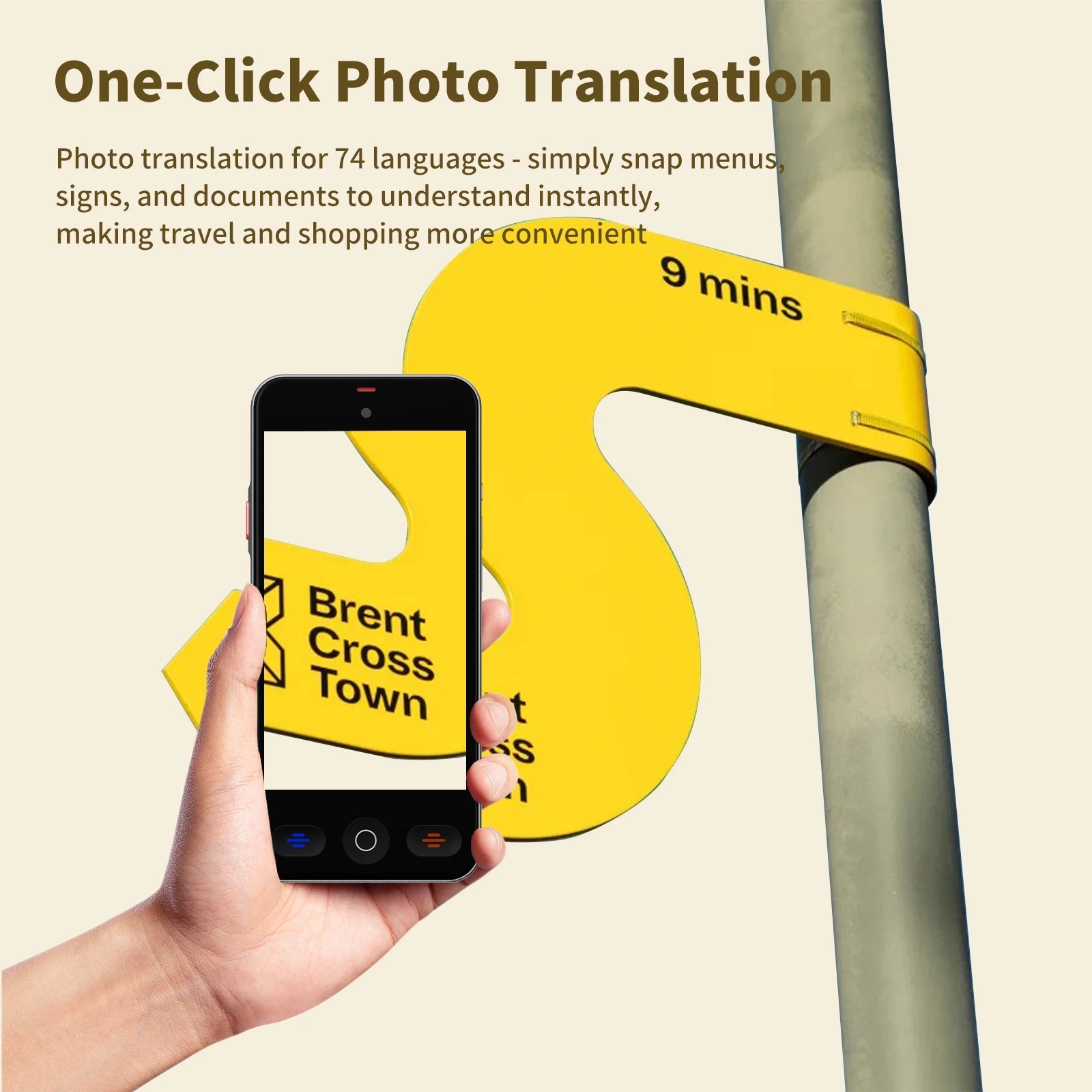 Language Translator Device with 152 Languages Voice Portable Ai  Translating Offline Translation Support Voice Video Recording boeleo Official Store