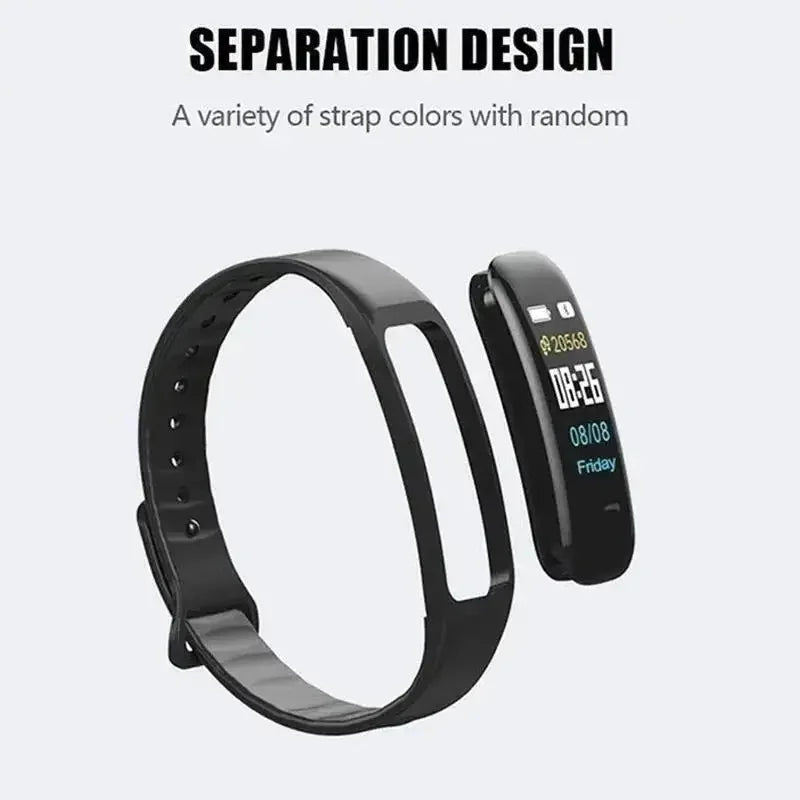 Lenovo C1 Plus Smart Watch Bluetooth Step Counting Sports Bracelet Fitness Tracker Heart Rate Blood Pressure Sleep Men Women Tarrot DigitaL Store
