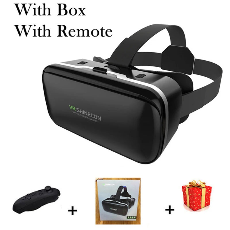 VR Shinecon 10.0 Helmet 3D Glasses Virtual Reality Casque For Smartphone Smart Phone Goggles Headset Viar Video Game Binoculars Life Dreamer Store