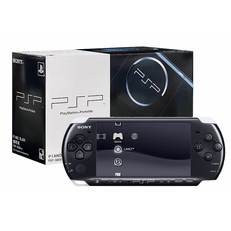 Original Sony PSP 3000 Handheld Game Console PlayStation Portable PSP-3006 Arcade Game Console Holiday Gift with Free Games Digital Gamer Store