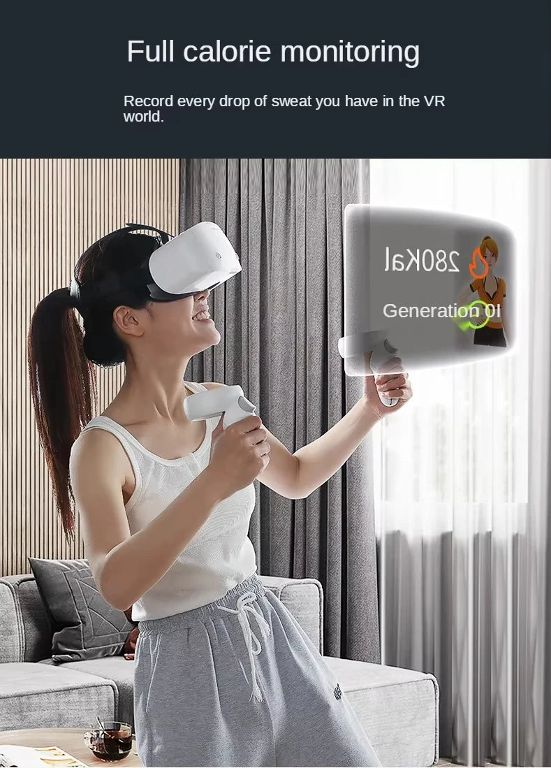 Nolo Sonic All In One Virtual Reality Glasses Advanced VR Stream Game 3D Headset Real 4K HD Display 3D Surround Stereo Gift BR Retro Game Store