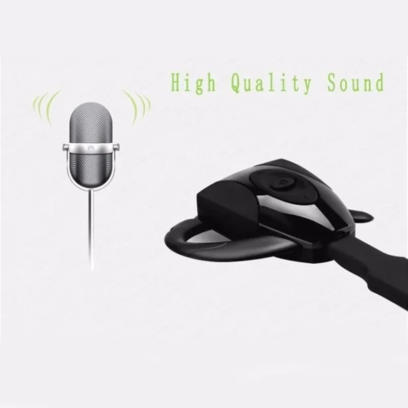 Business Bluetooth Headset With Microphone Rechargeable Long Standby Driving Car High Sensitivity Handsfree Wireless Headphones Disney Exclusive Headsets Store