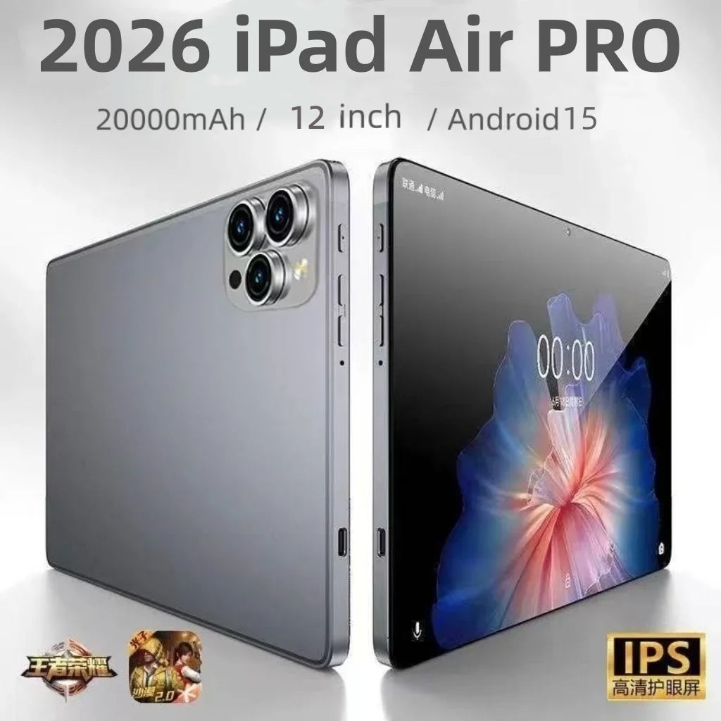 2026NEW Pad Air Pro Ultra Latest Global First Tablet mi Android 15 Snapdragon 8Gen3 11 inch Soft Light Screen WiFi GPS WPS 5G PC Shop1105075111 Store