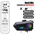 Wireless Headphone Bluetooth5.3 Earphone IPX6 Waterproof MP3 Player HD Sound Motorcycle Helmet Headset with Mic Moto Accessories Car Life Further Store