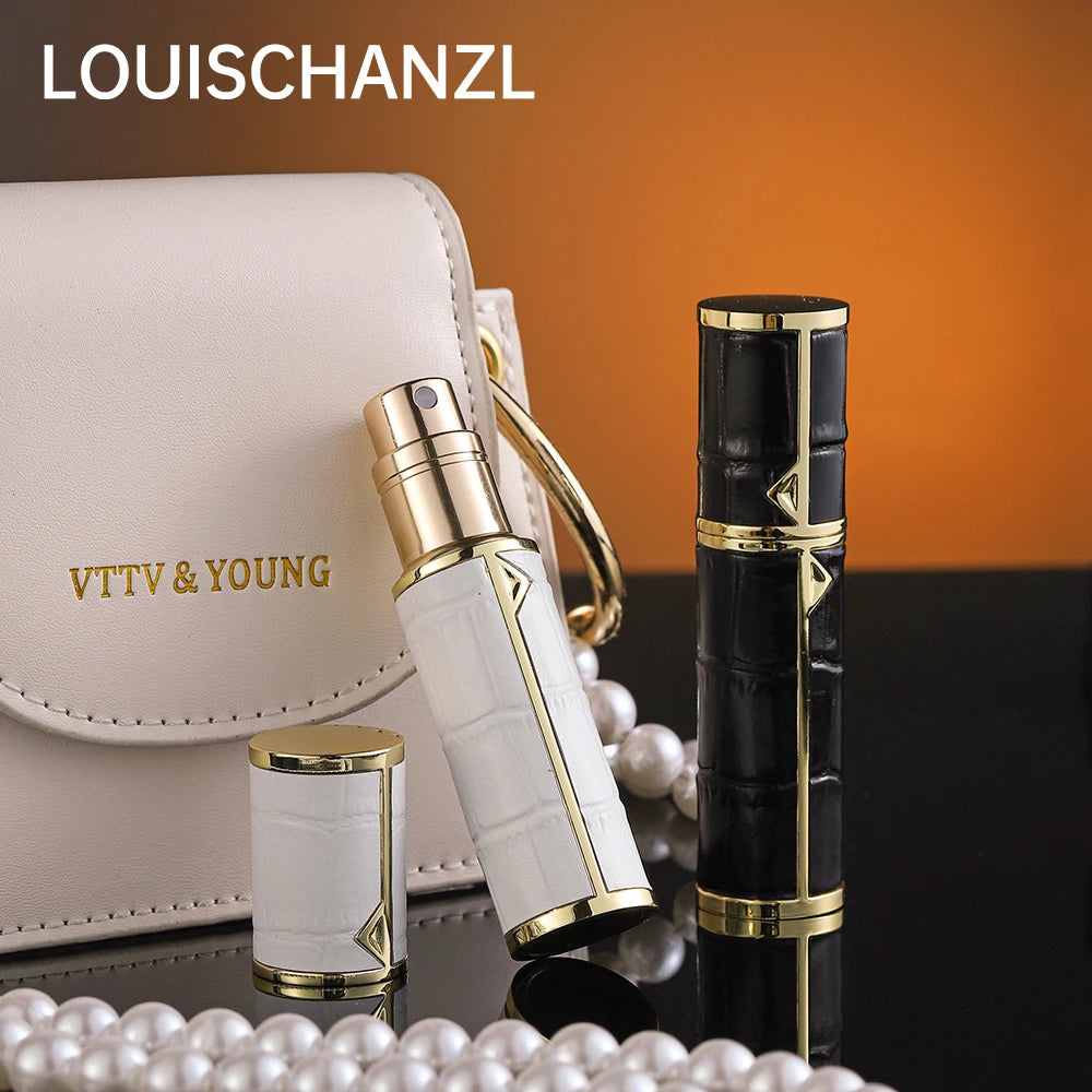 Louischanzl Perfume Atomizer Portable Liquid Cosmetics Containers Traveling 5ml Alcochol Perfume Refillable Bottles Empty Spray Louischanzl Factory Store