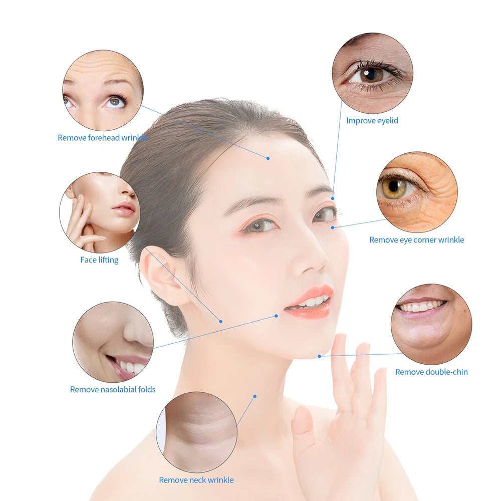 5MHz RF Tripolar Beauty Face&Eye&Body Radio Frequency Device Skin Rejuvenation Tightening Lifting Eye Bags Wrinkles Removal foreverlily Store