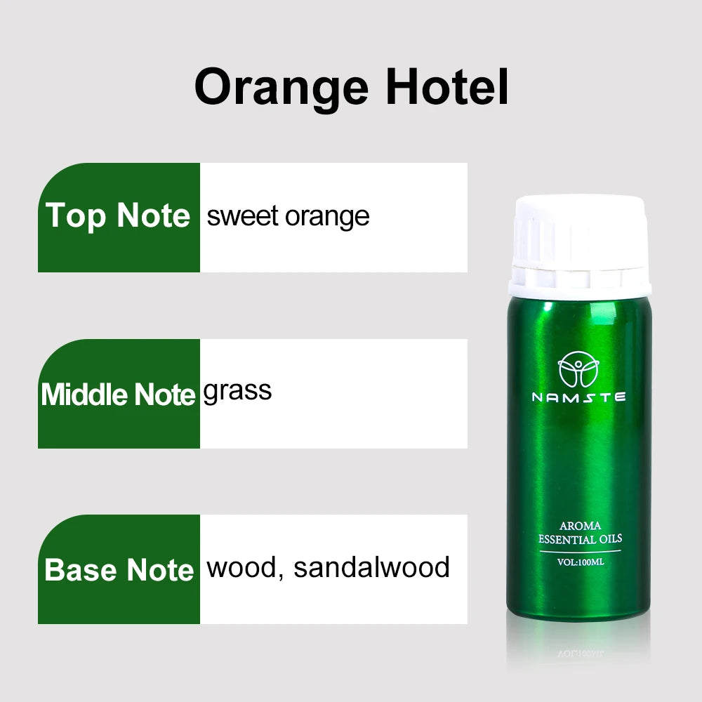 Namste 100ML Ritz Carlton Hotel Essential Oil Hotels Home Air Freshener Pure plant essential oil Free 3 Pieces Of 5ml Samples NAMSTE Official Store